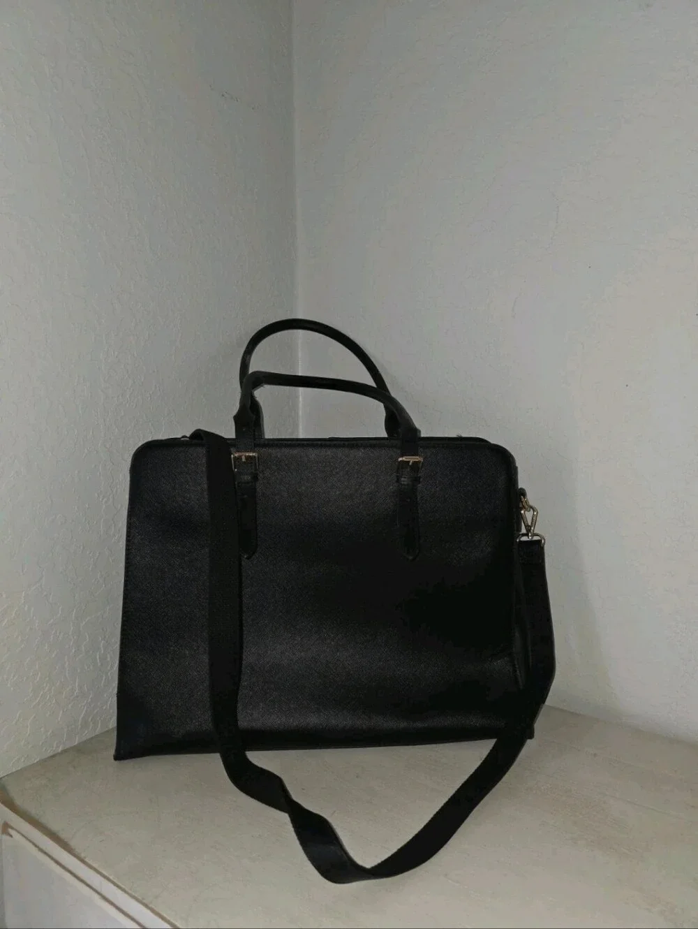Laptop Bag for Women Leather 15.6 Inch Laptop Work Tote for Computer Bag
